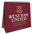 Oficiální stolní kalendář 2021: FC West Ham (16 x 17,5 cm)