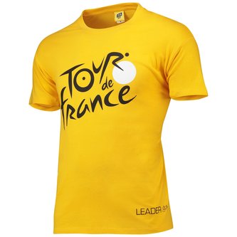 Pánské tričko Tour de France: Logo (2XL) žlutá bavlna