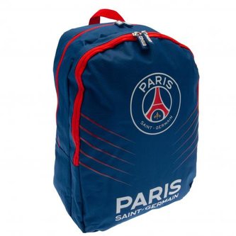 Batoh FC Paris Saint Germain: Logo (objem 20,5 litrů,30 x 38 x 18 cm) modrý nylon