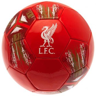 Fotbalový míč FC Liverpool: Splash Design (obvod 69 cm)