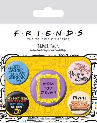 Seto odznaků Přátelé