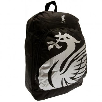 Batoh FC Liverpool: vzor RT (objem 17 litrů|40 x 30 x 14 cm) černý nylon