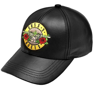 Kšiltovka Guns N' Roses: GNFRS (nastavitelná) černá koženka