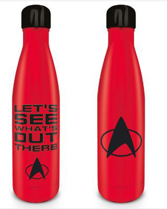 Nerezová outdoor láhev na pití Star Trek: Let's See What's Out There (objem 550 ml)