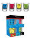 Sklenice štamprle Friends|Přátelé: Set 4 kusů (objem 60 ml|výška 6 cm)
