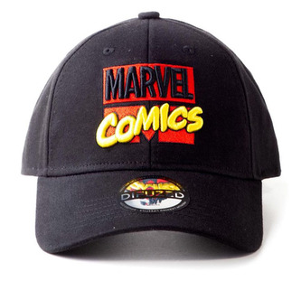 Kšiltovka Marvel: 3D Embroidery Logo (nastavitelná) černá