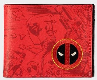 Peněženka Marvel|Deadpool: Grafitti (11 x 9 cm) polyuretan