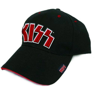 Kšiltovka Kiss: Logo (nastavitelná) černá