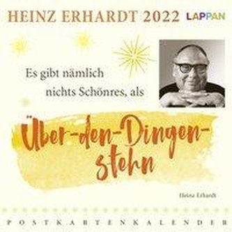 Die Drossel amselt und es finkt der Star ... Heinz Erhardt Postkartenkalender 2022