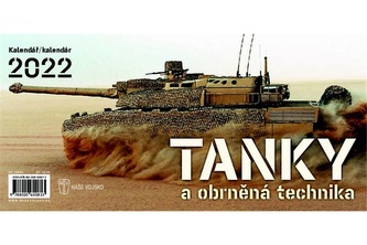 Kalendář 2022 Tanky a obrněná technika, stolní