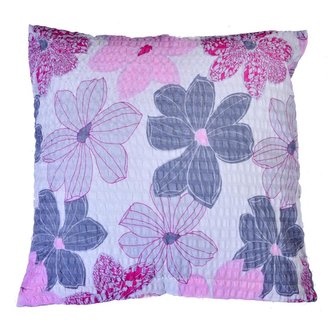 Povláček krepový - jiřina lososovošedá - 40x40cm