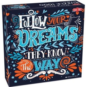 Puzzle 1000 \"Piece of Mind\" Follow Your Dreams