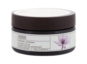 AHAVA Mineral Botanic Tělové máslo Lotus & Chestnut 235 g pro ženy