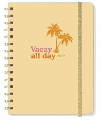 Palmen Spiral-Kalenderbuch A5 Kalender 2022