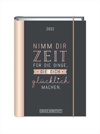 Terminplaner 2022 \"Nimm dir Zeit\"