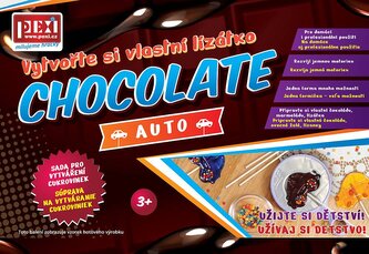PEXI CHOCOLATE ART /  Vytvořte si vlastní lízátko - Auto PEXI CHOCOLATE ART /  Vytvořte si vlastní lízátko - Auto
