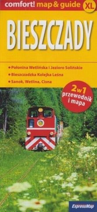 Comfort! map&guide XL Bieszczady 2w1w.2021