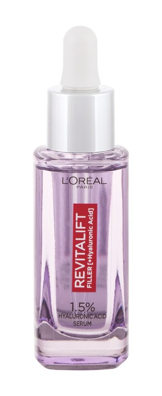 L´Oréal Paris Sérum proti vráskám s 1,5% čisté kyseliny hyaluronové Revitalift Filler (Hyaluronic Acid Serum) Objem 30 ml woman