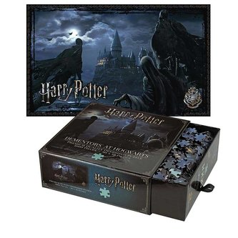 Puzzle Harry Potter: Dementors At Hogwarts 1000 kusů (76 x 46 cm)