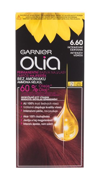 Garnier Olia Barva na vlasy 50 g 6,60 Intense Red pro ženy