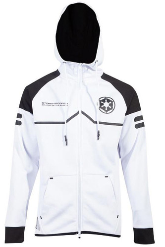 Pánská mikina Star Wars|Hvězdné války: Storm Trooper Teq (M) bílá
