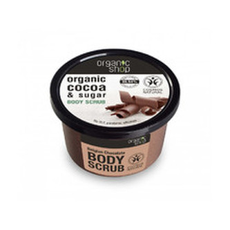 Organic Shop Tělový peeling Kakao a cukr (Body Scrub) 250 ml woman