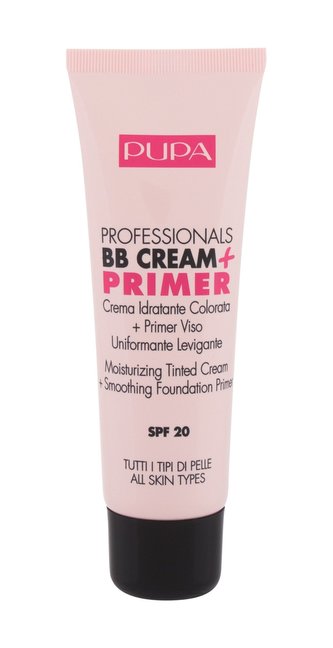 Pupa Professionals BB Cream + Primer BB krém 50 ml SPF20 pro ženy
