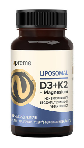 Nupreme Liposomal Vit. D3+K2 30 kapslí
