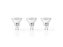 Smart žárovka LED GU10 5W bílá NEDIS WIFILW30CRGU10 WiFi SmartLife 3ks