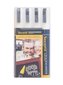 Křídový popisovač Securit SMA510 šířka hrotu 2-6mm, White, 4ks, blistr