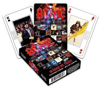 Hrací karty AC/DC: In the Rock We Trust (6 x 9 x 2 cm)