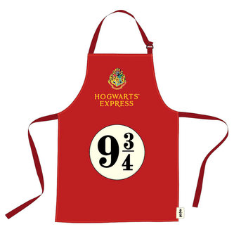 Kuchyňská zástěra Harry Potter: Express 9 3/4 (70 x 80 cm) bavlna
