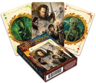 Hrací karty Lord of the rings|Pán prstenů: The return of the King 54 karet (6 x 9 x 2 cm)