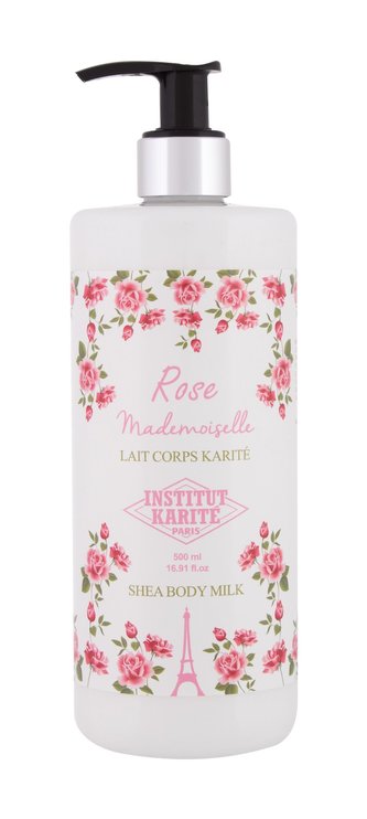 Institut Karite Shea Body Milk Tělové mléko Rose Mademoiselle 500 ml pro ženy