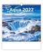 Kalendář nástěnný 2022 - Aqua
