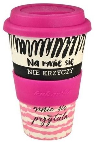 Kubek bambusowy BM-012 Mnie się przytula
