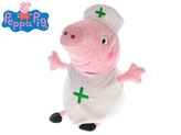 Peppa Pig 20cm plyšový doktor 0m+ v sáčku