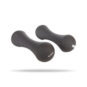 Neoprenové činky 2 x 3 kg - GymBeam - 2 x 3000 g