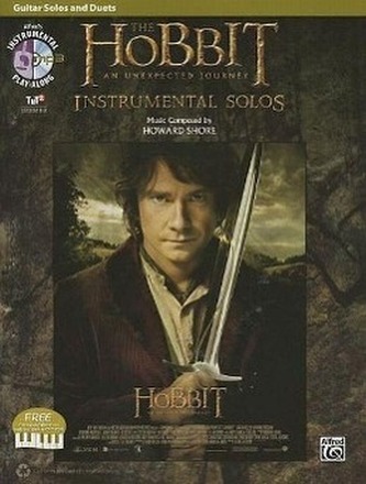 The Hobbit an Unexpected Journey Instrumental Solos: Guitar Solos and Duets [With DVD ROM]