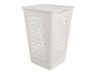 Koš na prádlo ORION Bluma 50l bílý