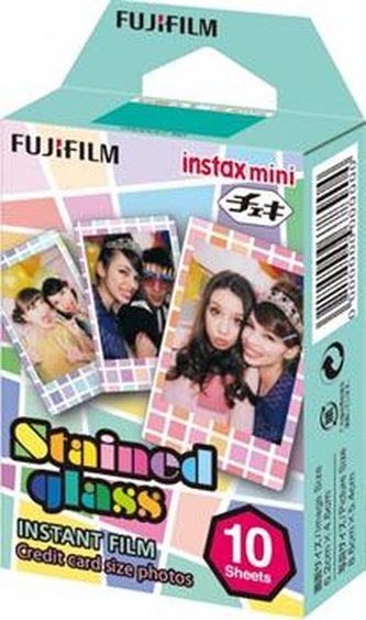 Instantní film Fujifilm Color film Instax mini STAINED GLASS 10 fotografií