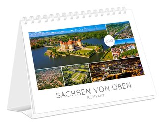 Kalender Sachsen von oben kompakt 2022