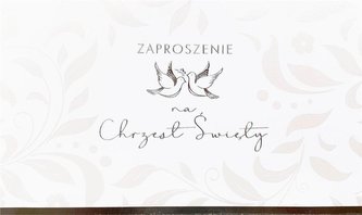 Zaproszenie Ślub ZP-14 (10 szt.)