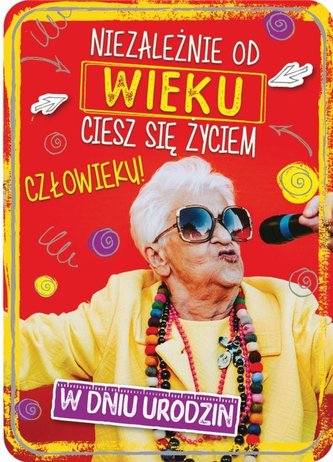 Karnet Urodziny GM-624