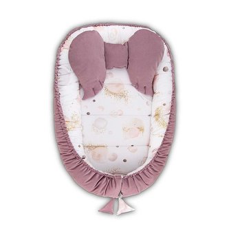 Hnízdečko pro miminko Velvet Belisima Bubbles