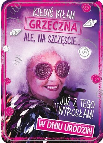 Karnet Urodziny GM-622