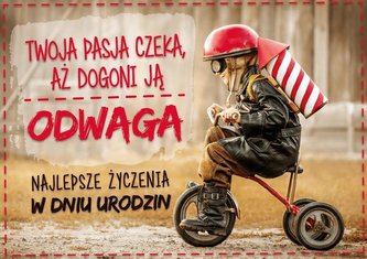 Karnet Urodziny 3D-96