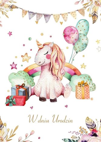 Karnet Urodziny GM-516