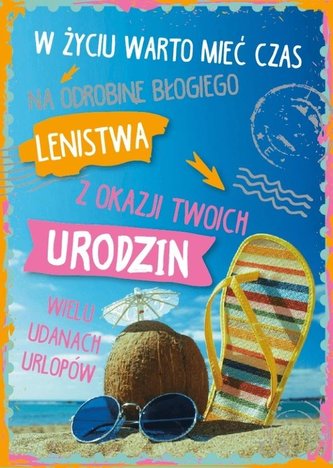 Karnet Urodziny GM-455