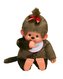 Monchhichi 80cm - holka s mašlí (Mončiči)